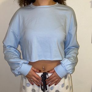 Shein crop long sleeve